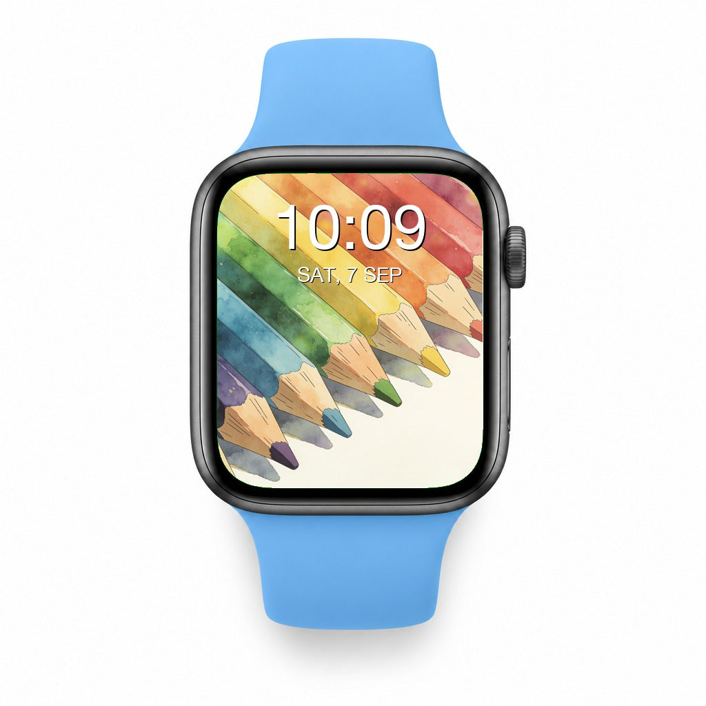 Back to School Apple Watch Wallpapers - Anime Bundle