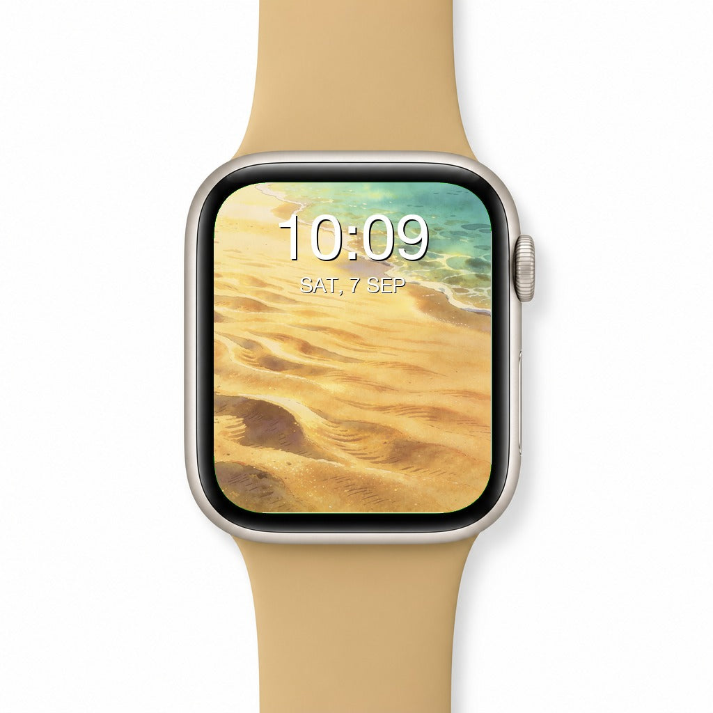 Summer Beach Apple Watch Wallpapers – Anime Style Bundle