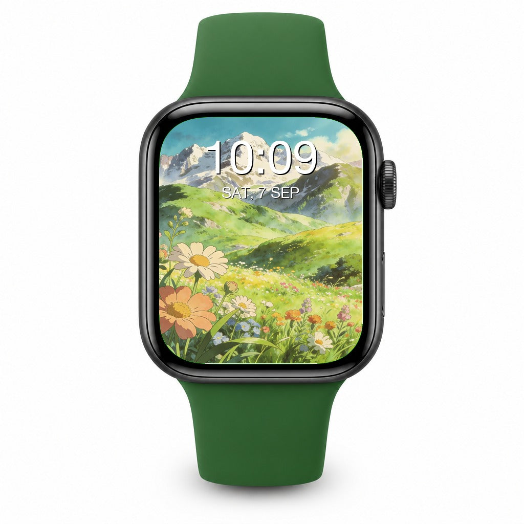 Mountain & Alpine Apple Watch Wallpapers - Anime Bundle