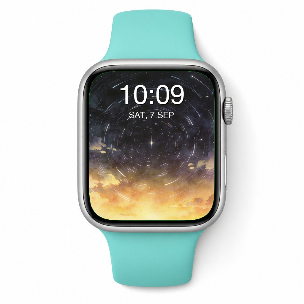 Night Sky & Galaxy Apple Watch Wallpapers - Anime Bundle