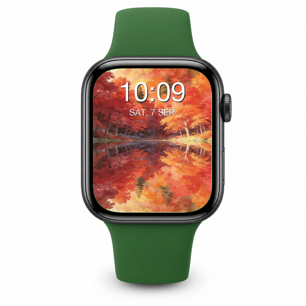 Autumn Forest Apple Watch Wallpapers - Anime Bundle
