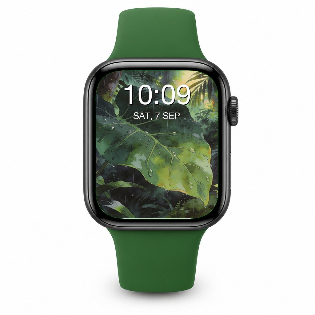 Tropical Jungle Wallpapers for Apple Watch - Anime / Illustrated Bundle