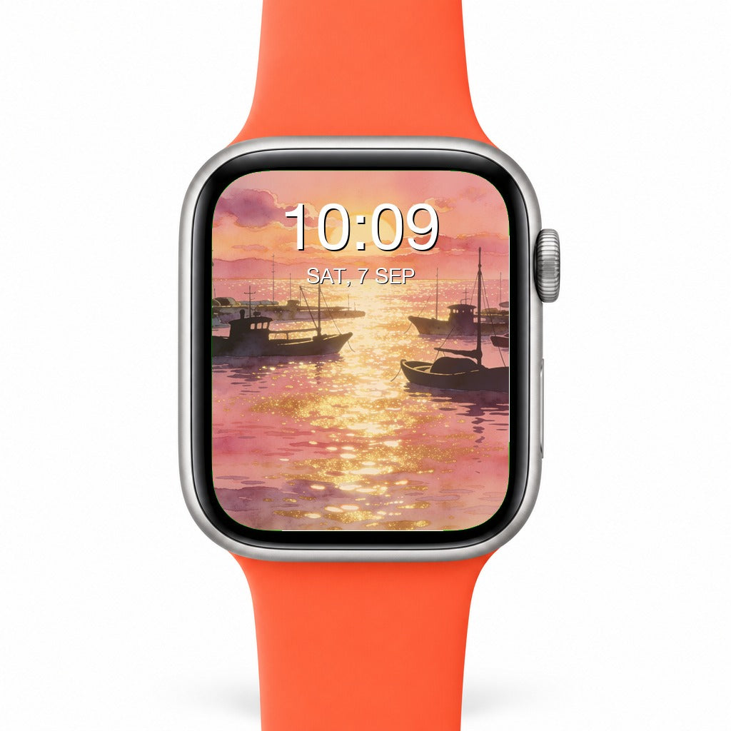 Sunset City Apple Watch Wallpapers - Anime Bundle