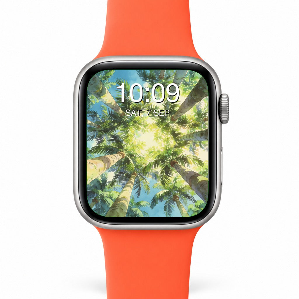 Tropical Jungle Wallpapers for Apple Watch - Anime / Illustrated Bundle