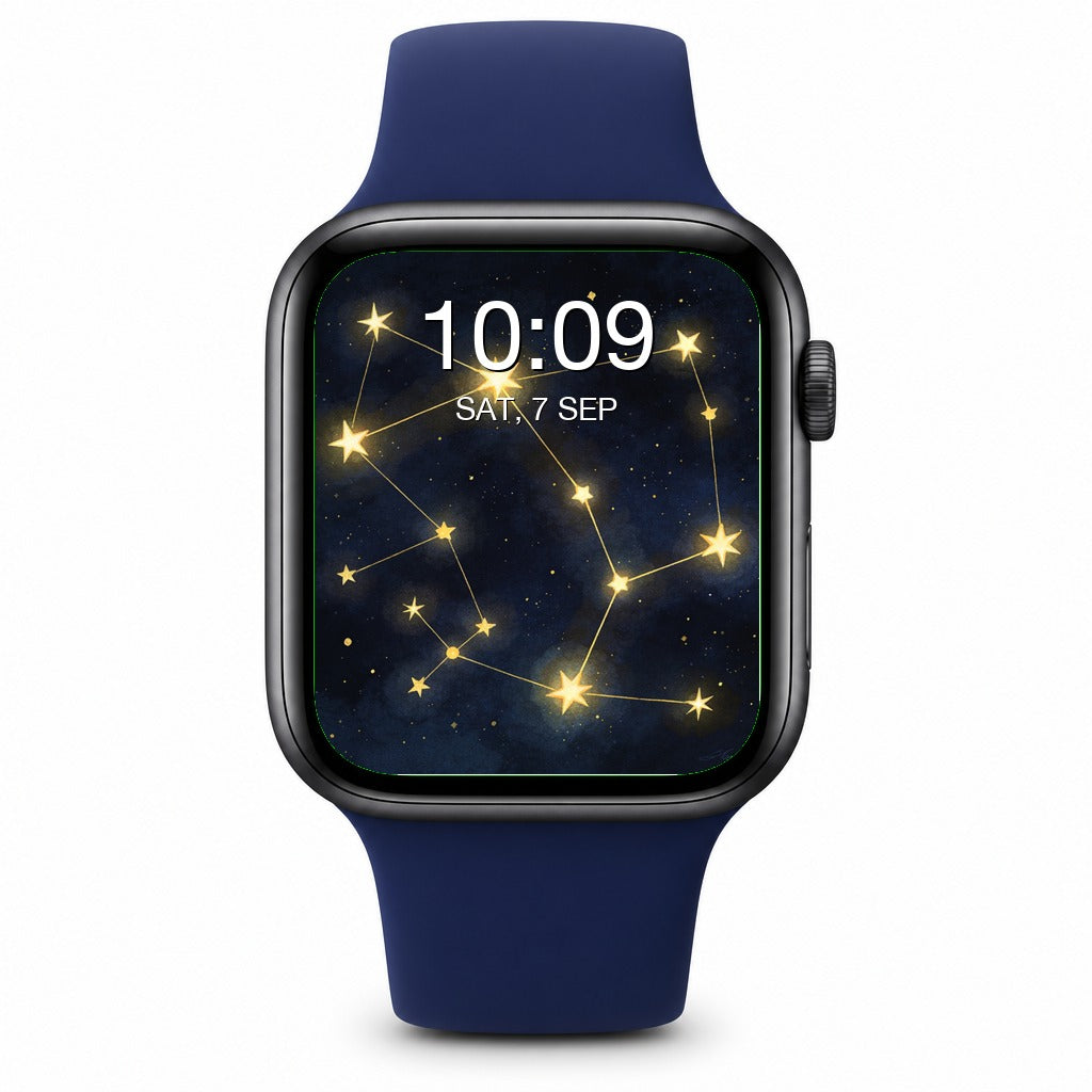 Night Sky & Galaxy Apple Watch Wallpapers - Anime Bundle