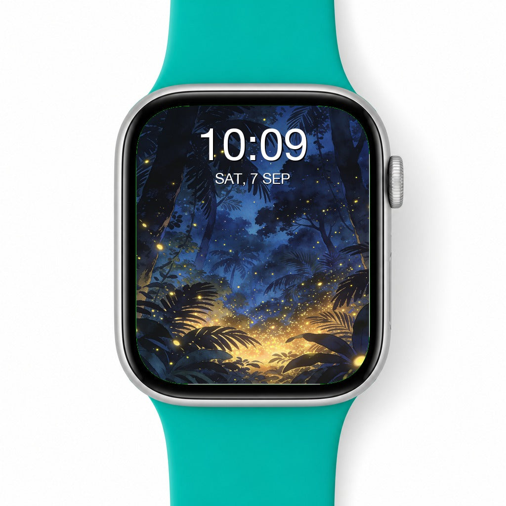 Tropical Jungle Wallpapers for Apple Watch - Anime / Illustrated Bundle