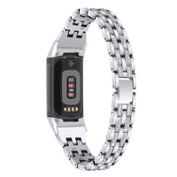 Thumbnail for Bling Metal Wrist Band for Fitbit Charge 2 - 6 - watchband.direct