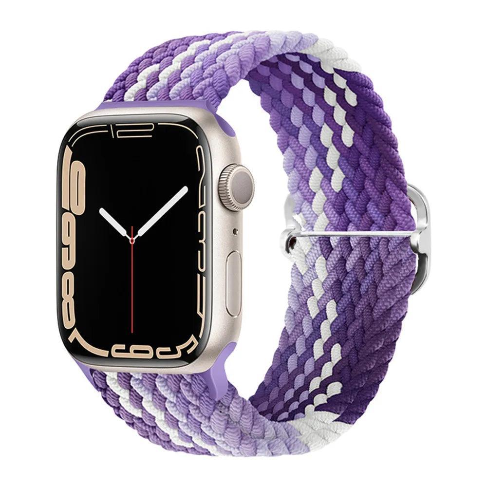 Braided Adjustable Solo Loop for Apple Watch - watchband.direct