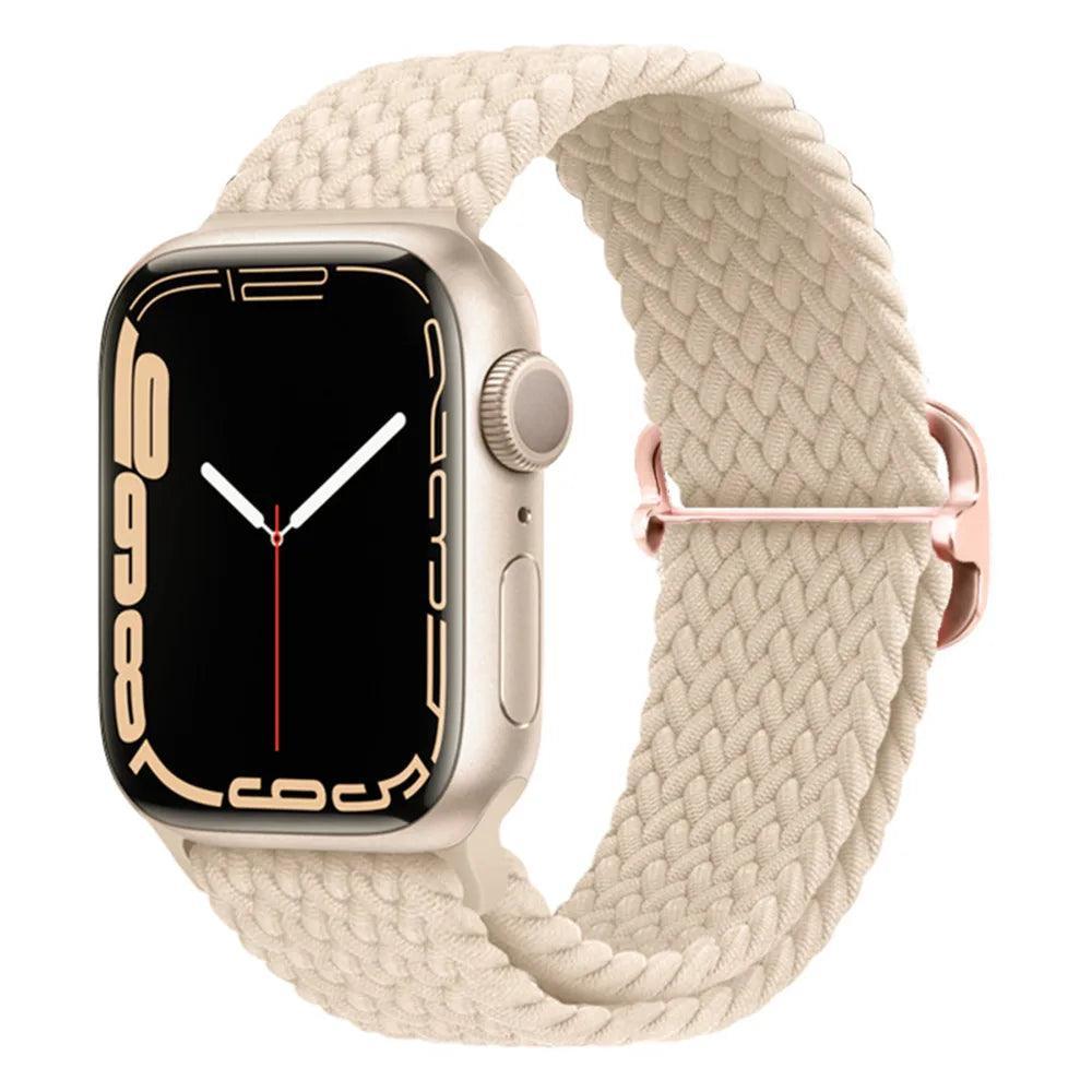 Braided Adjustable Solo Loop for Apple Watch - watchband.direct