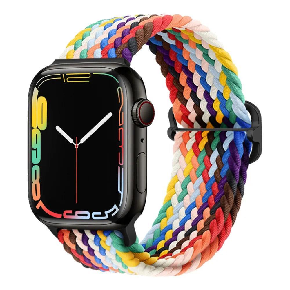 Braided Adjustable Solo Loop for Apple Watch - watchband.direct