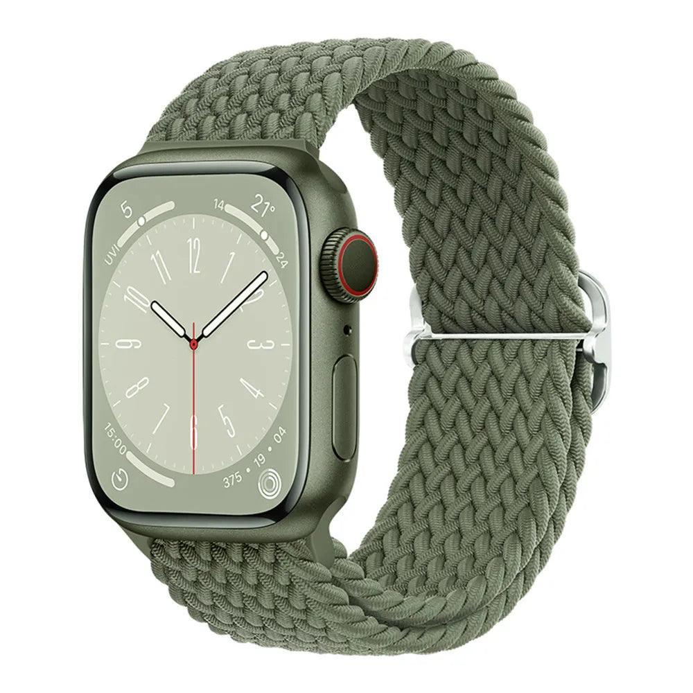 Braided Adjustable Solo Loop for Apple Watch - watchband.direct