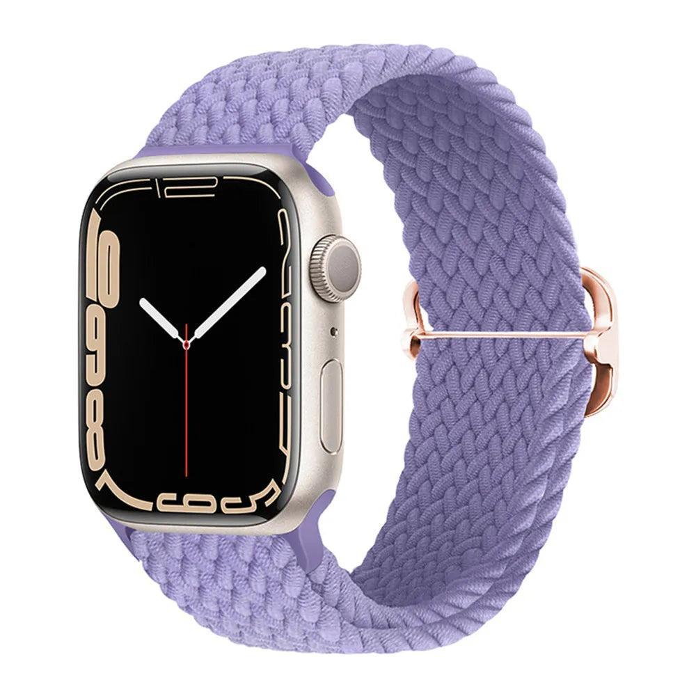 Braided Adjustable Solo Loop for Apple Watch - watchband.direct