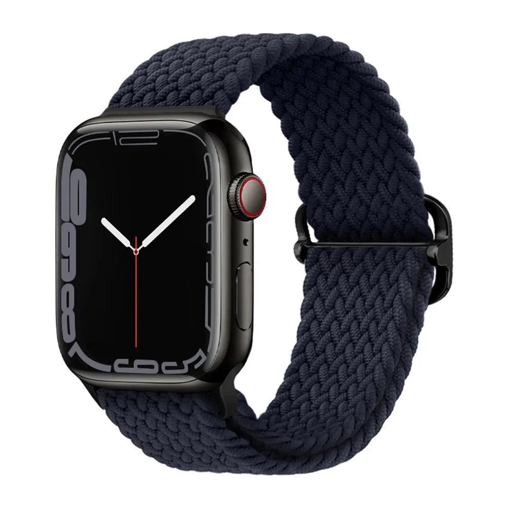 Braided Adjustable Solo Loop for Apple Watch - watchband.direct