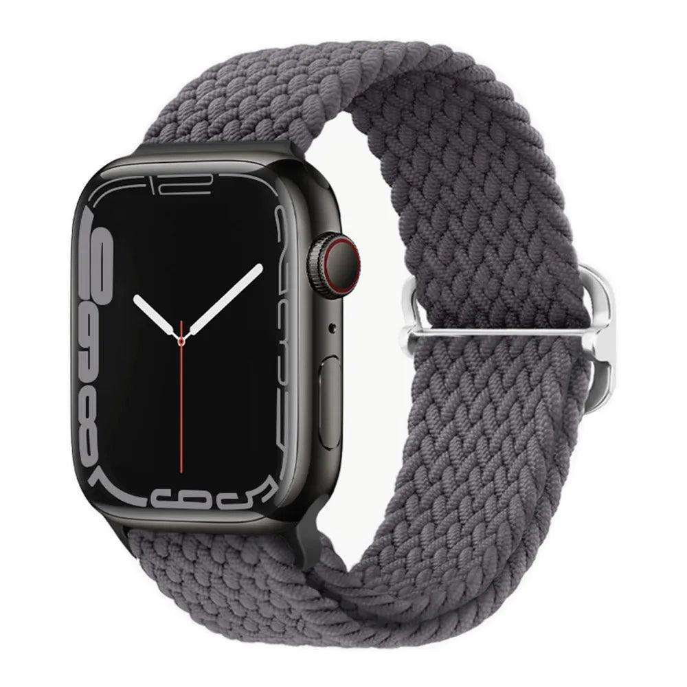 Braided Adjustable Solo Loop for Apple Watch - watchband.direct