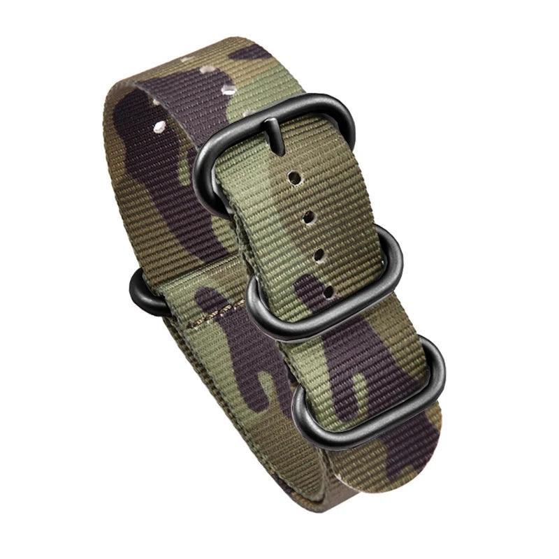 Camouflage Nylon Strap - watchband.direct