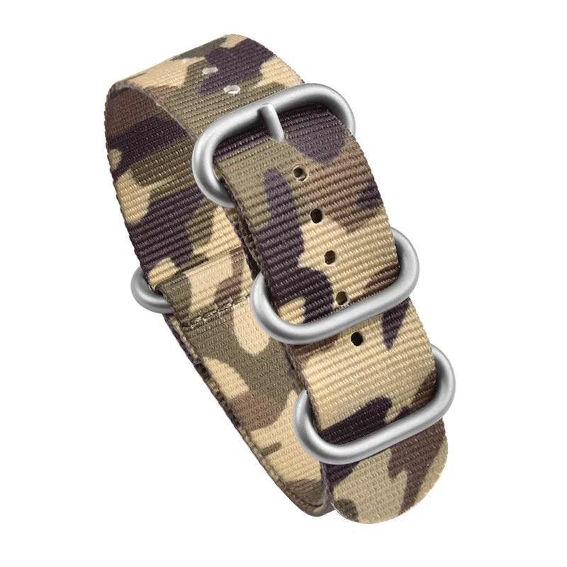 Camouflage Nylon Strap - watchband.direct