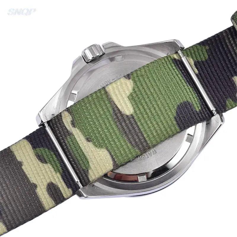Camouflage Nylon Strap - watchband.direct