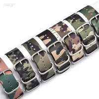 Thumbnail for Camouflage Nylon Strap - watchband.direct