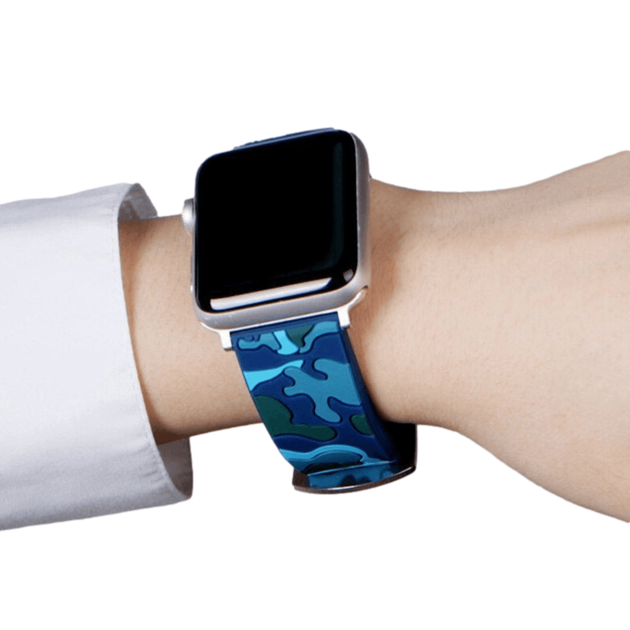 Camouflage Silicone Strap for Apple Watch - watchband.direct