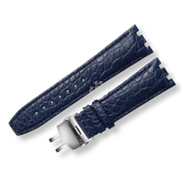 Thumbnail for Cowhide/Crocodile Leather Watchband For MAURICE LACROIX AIKON Series - watchband.direct