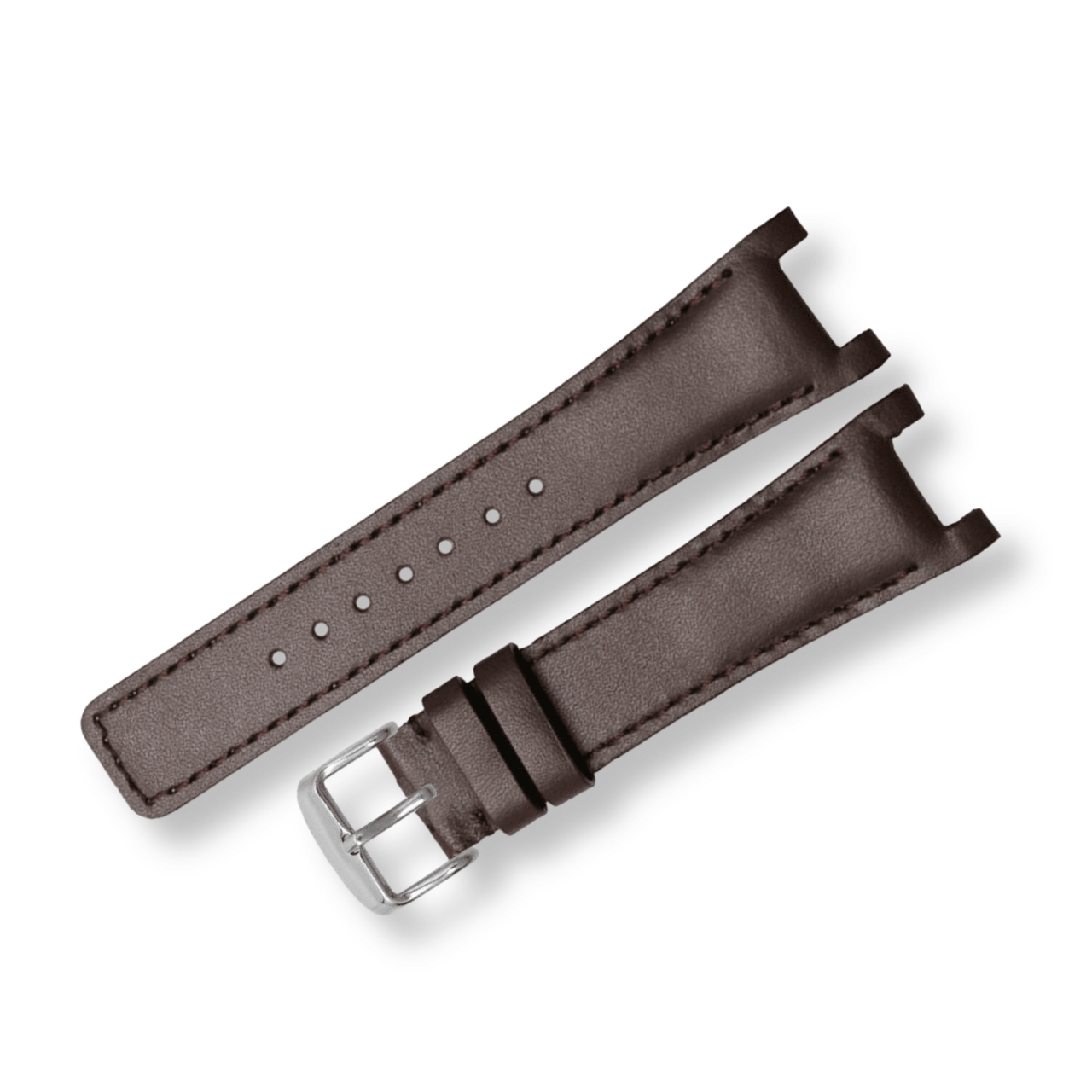 Genuine Notched Leather Watchband for Cartier Pasha - watchband.direct