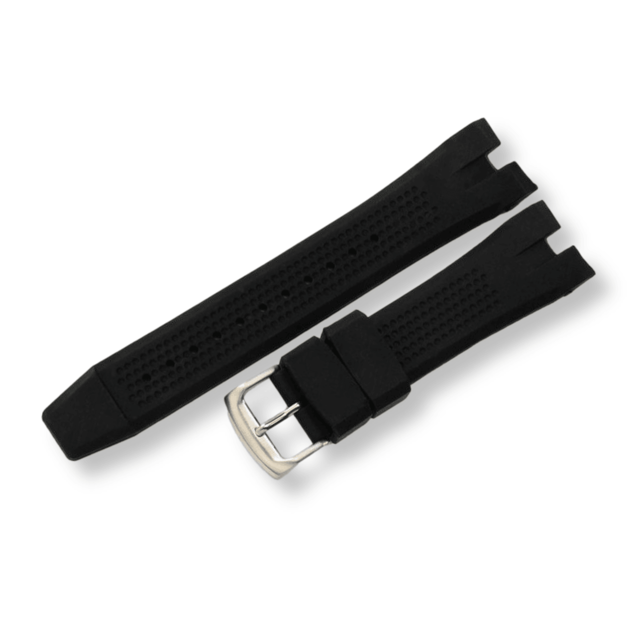 Notched Silicone Watch Strap for Citizen Watches - watchband.direct