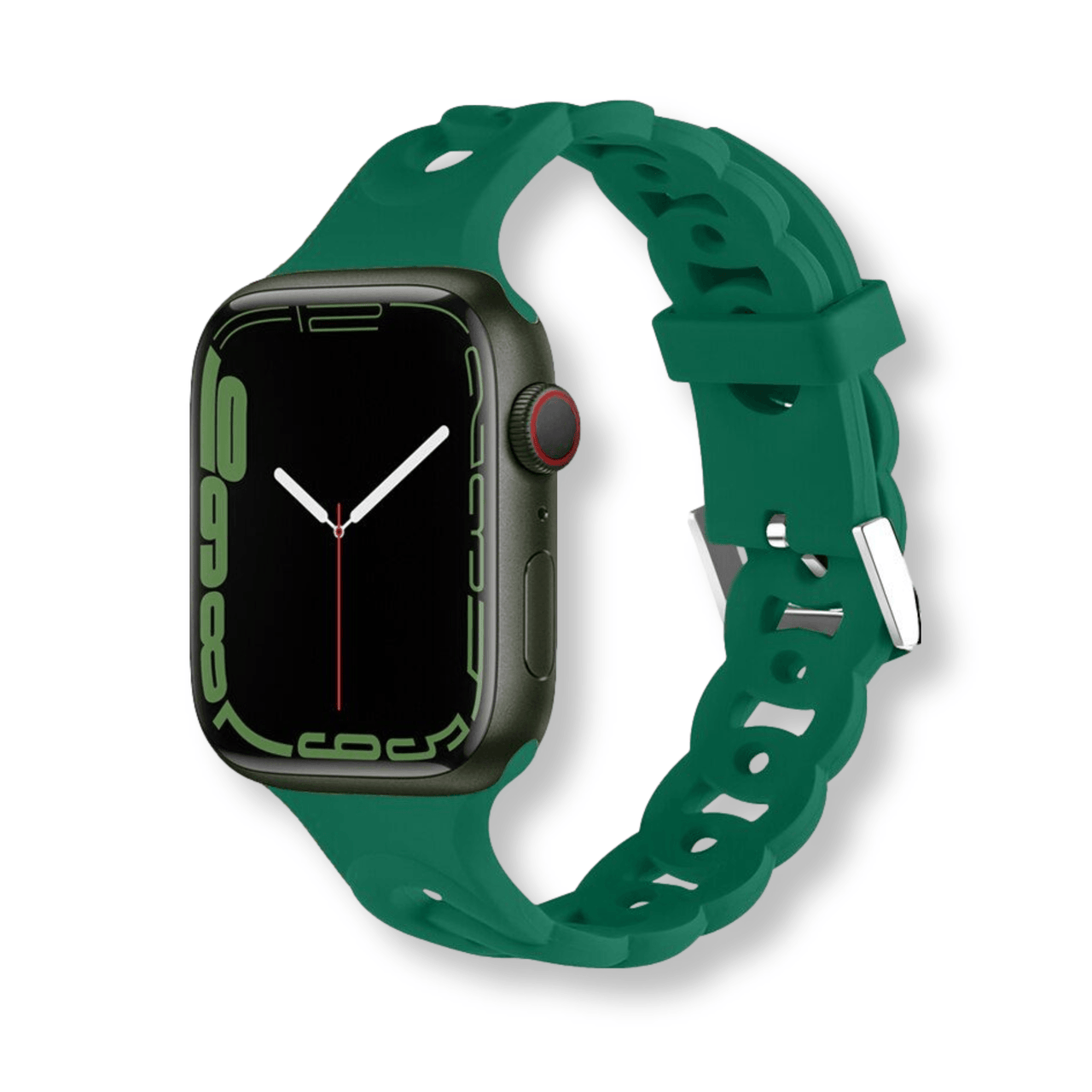 Gourmette Silicone Strap for Apple Watch - watchband.direct