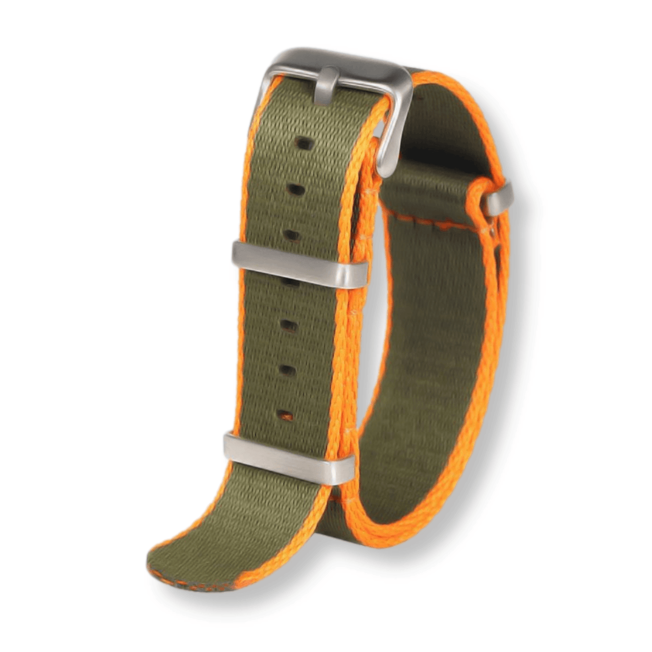 Striped Nylon Belt Watchband - watchband.direct