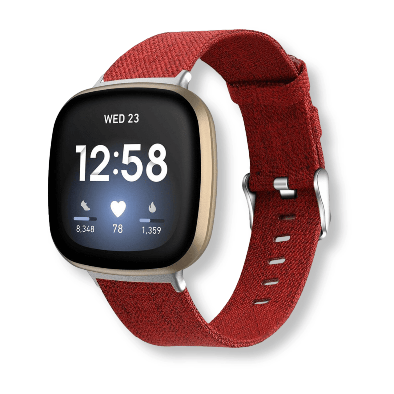 Classic Canvas Band for Fitbit Versa / Sense - watchband.direct