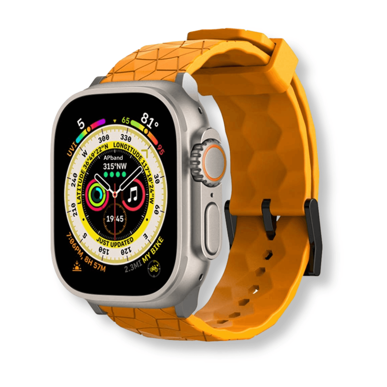 Football Pattern Band for Apple Watch - watchband.direct