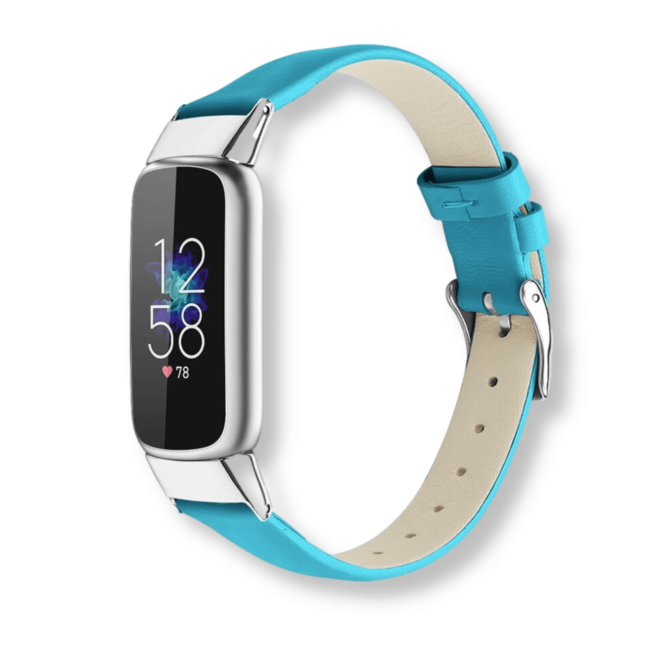 Slim Soft Leather Band for Fitbit Luxe - watchband.direct