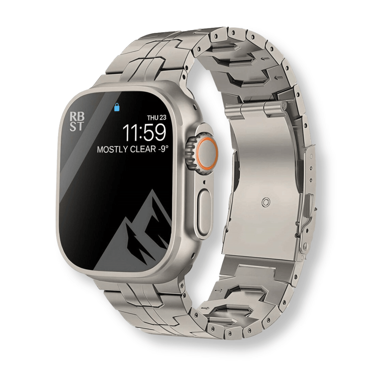 Titanium Metal Strap for Apple Watch - watchband.direct
