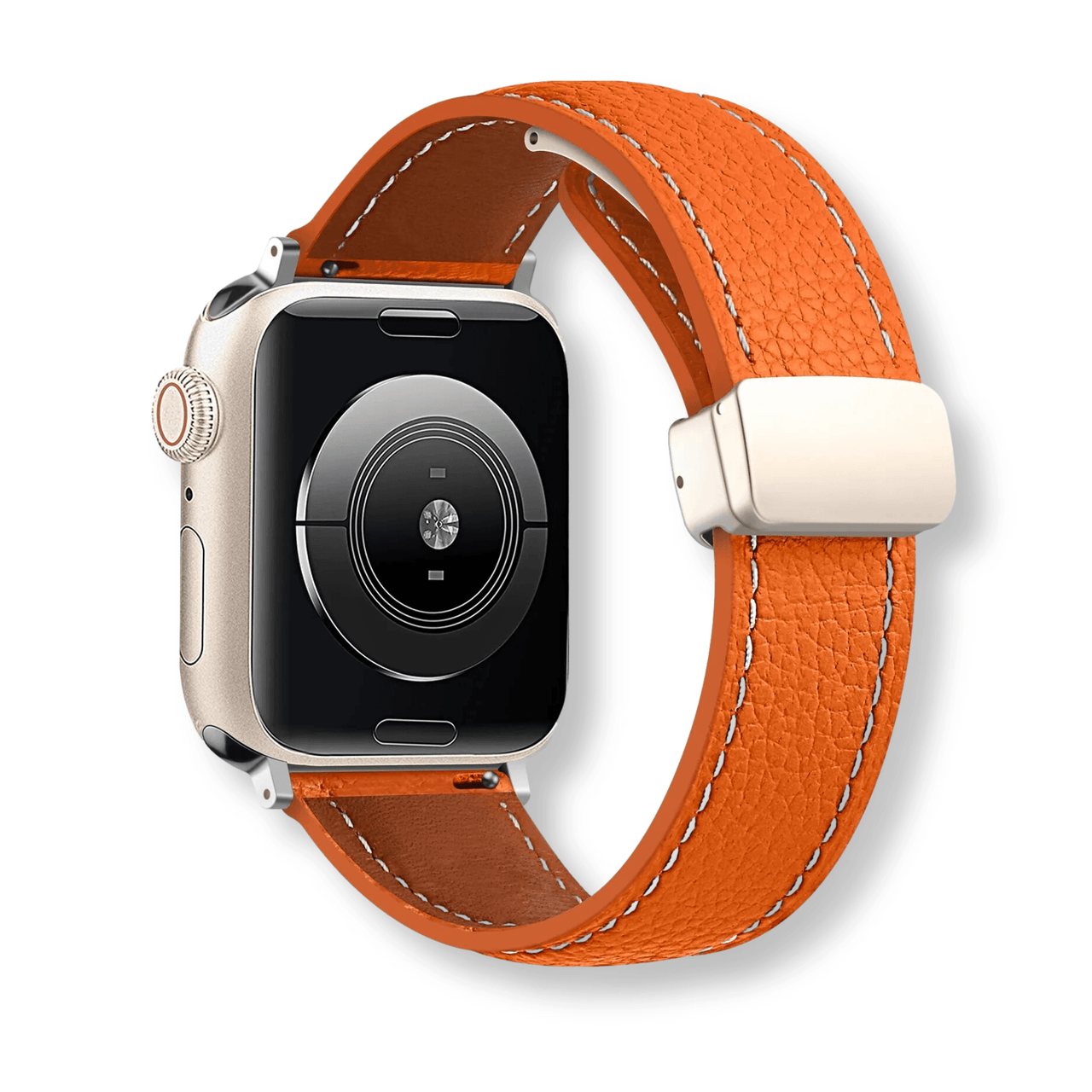 Leather Magnetic Buckle Strap for Apple Watch - watchband.direct