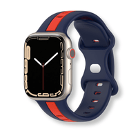 Thumbnail for Striped Silicone Bracelet for Apple Watch - watchband.direct