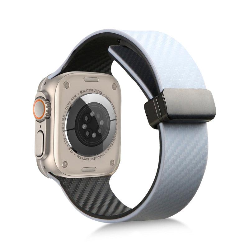 Carbon Fiber Magnetic Strap for Apple Watch - watchband.direct