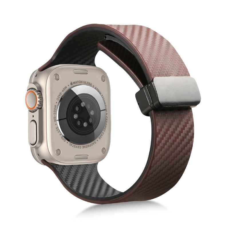 Carbon Fiber Magnetic Strap for Apple Watch - watchband.direct