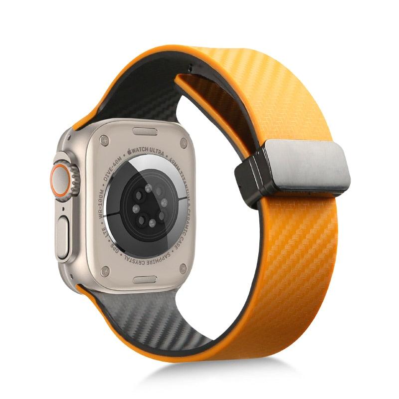 Carbon Fiber Magnetic Strap for Apple Watch - watchband.direct