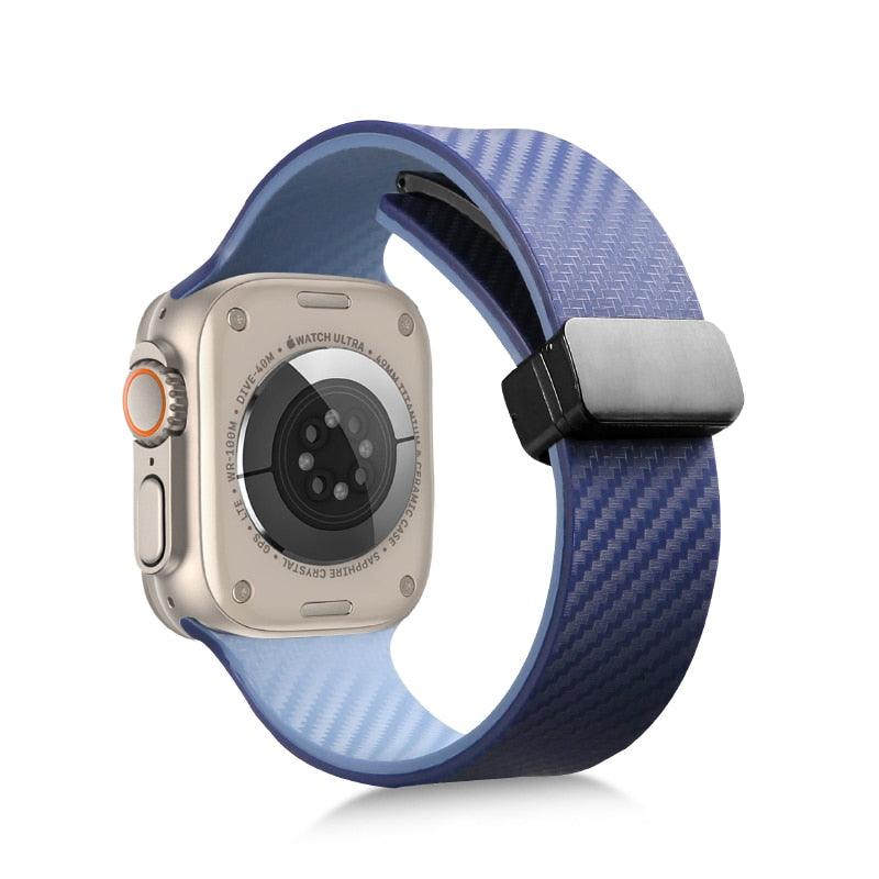 Carbon Fiber Magnetic Strap for Apple Watch - watchband.direct