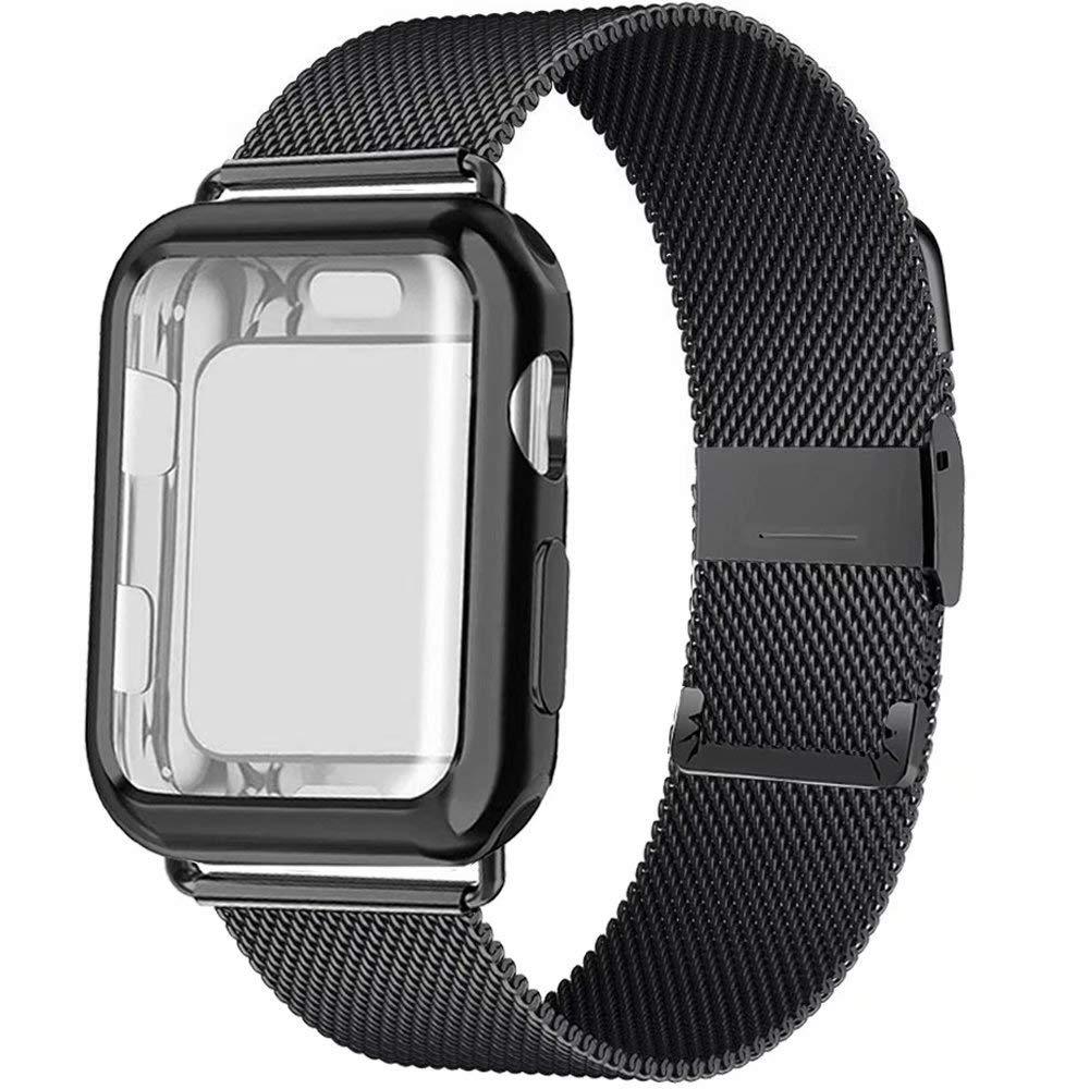 Case and Milanese Loop Strap for Apple Watch - watchband.direct