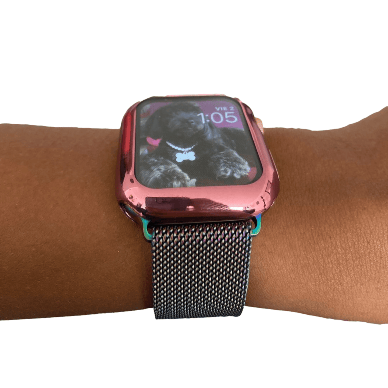 Case and Milanese Loop Strap for Apple Watch - watchband.direct