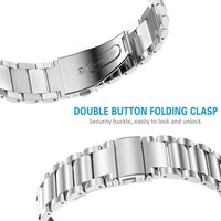 Thumbnail for Classic Stainless Steel Strap for Fitbit Versa / Sense - watchband.direct