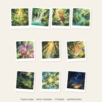 Thumbnail for Tropical Jungle Anime Wallpapers Collage