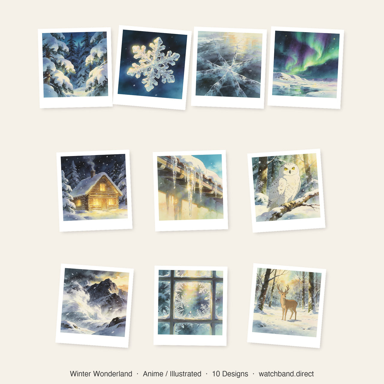 Winter Wonderland Apple Watch Wallpapers - Anime Bundle