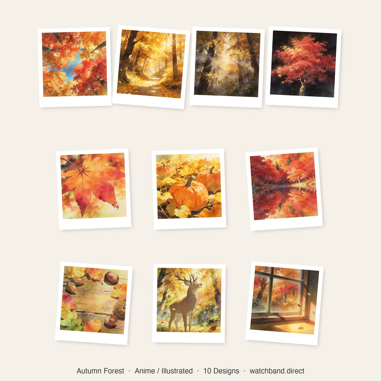 Autumn Forest Apple Watch Wallpapers - Anime Bundle