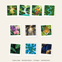 Thumbnail for Tropical Jungle Minimalist Wallpapers Collage