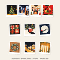 Thumbnail for Christmas 2026 Apple Watch Wallpapers - Minimalist Bundle