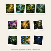 Thumbnail for Tropical Jungle Photorealistic Wallpapers Collage