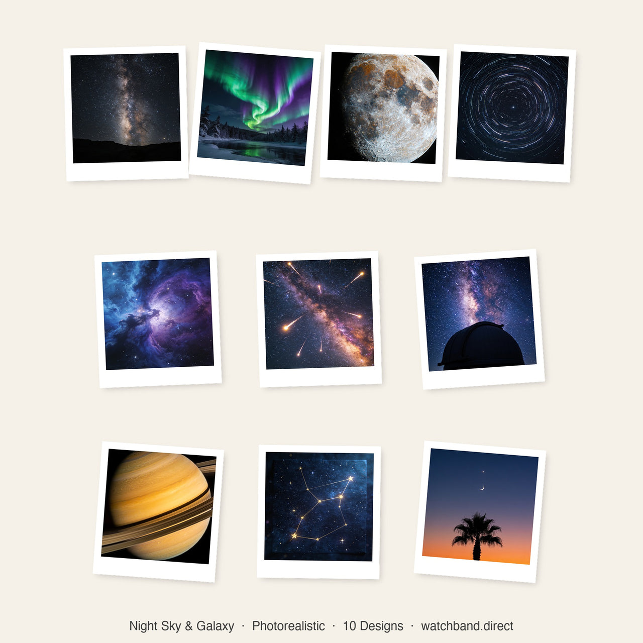 Night Sky & Galaxy Apple Watch Wallpapers - Photorealistic Bundle