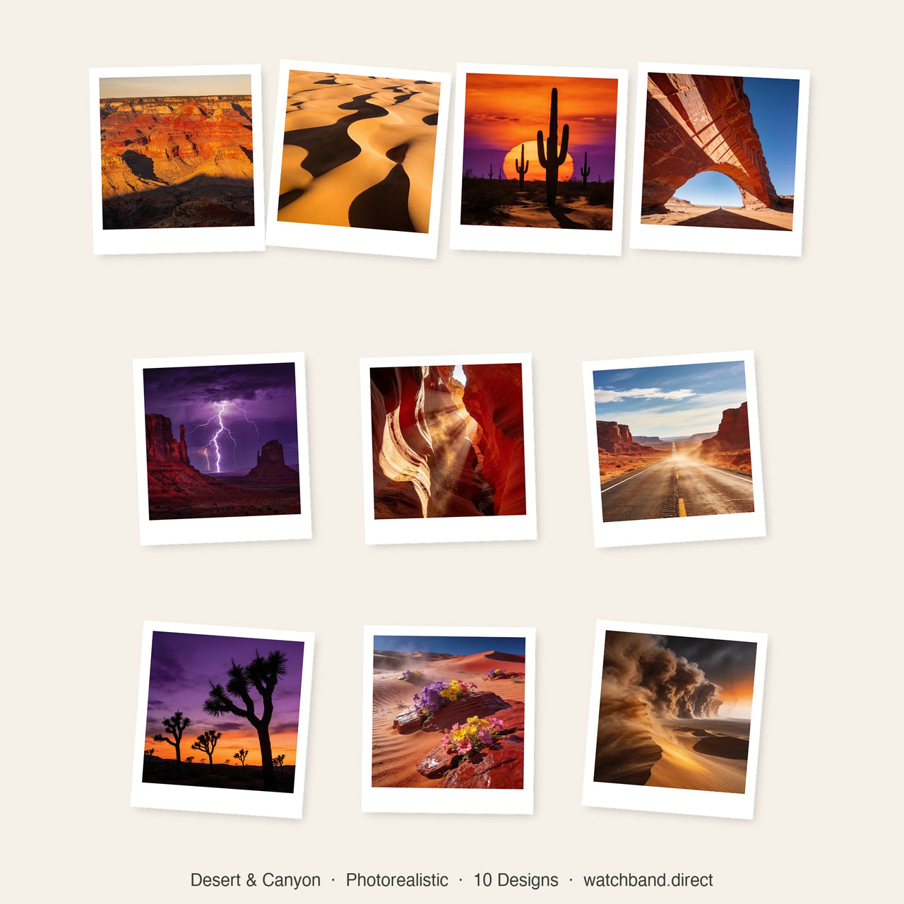 Desert & Canyon Apple Watch Wallpapers - Photorealistic Bundle