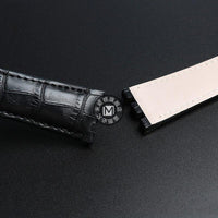 Thumbnail for Cowhide/Crocodile Leather Watchband For MAURICE LACROIX AIKON Series - watchband.direct